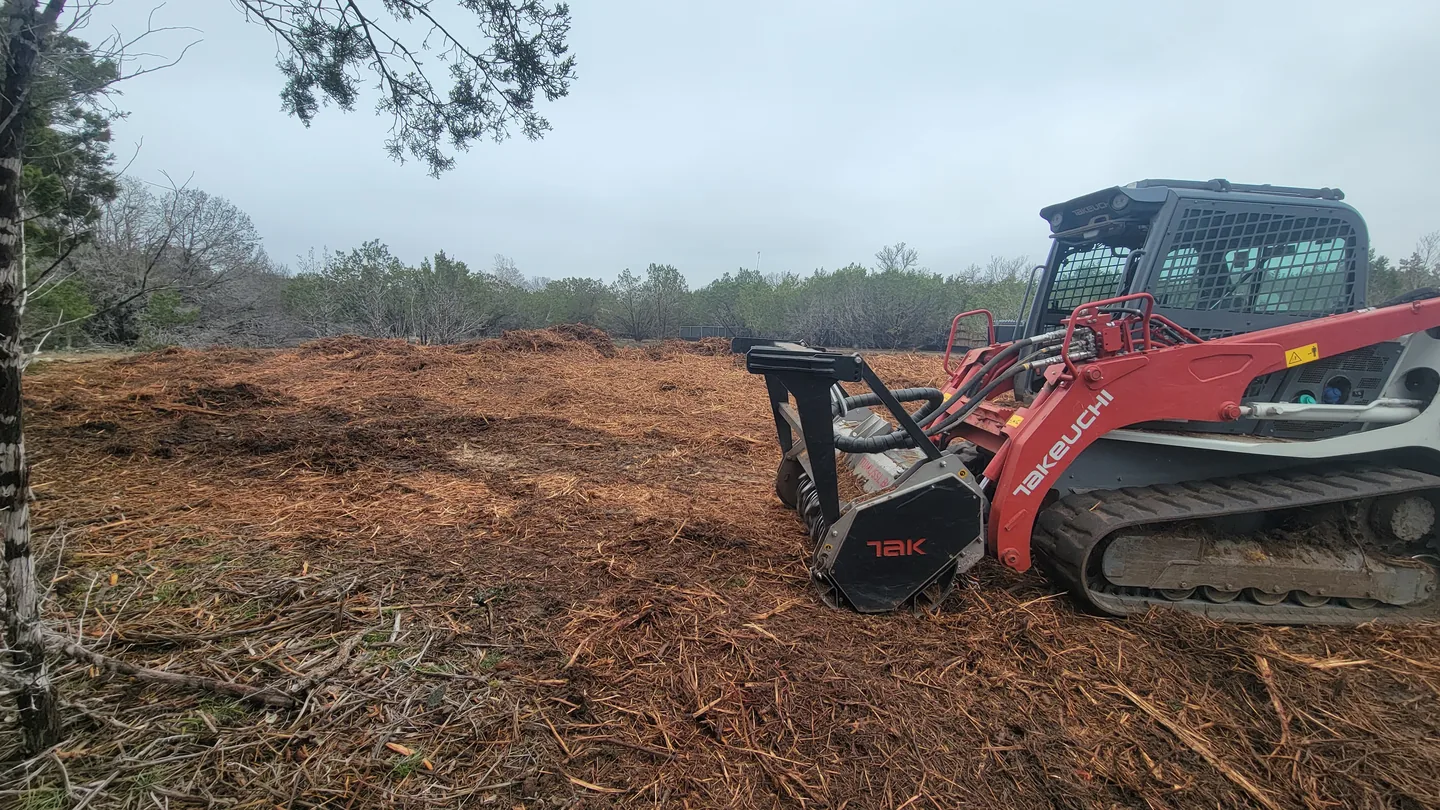 Land clearing in Johnson City, TX
